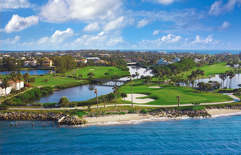 World-Class Golf aerial image of an overview of sailfish point